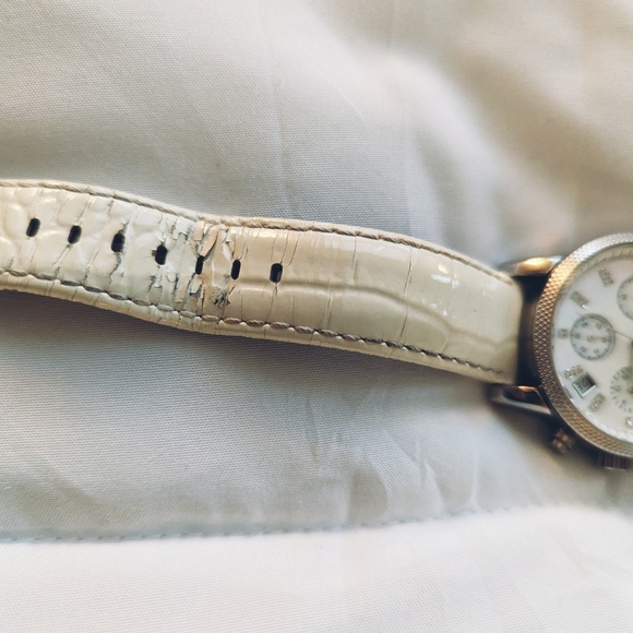 White Michael Kors Watch - Picture 5 of 6